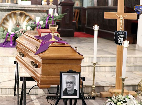 Grafika #1: Pogrzeb o. Józefa Czysza OFMConv