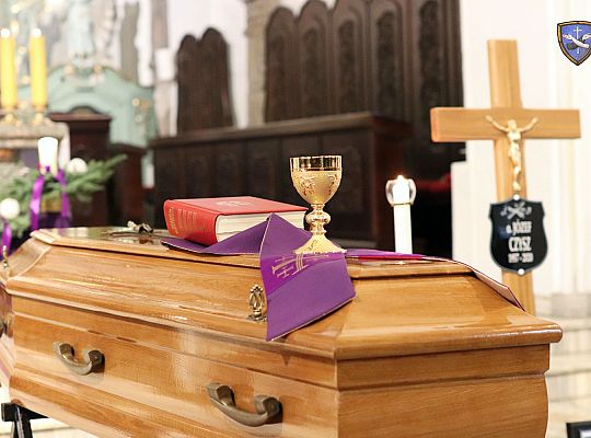 Grafika #2: Pogrzeb o. Józefa Czysza OFMConv