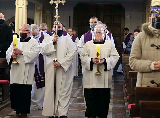 Grafika #4: Pogrzeb o. Józefa Czysza OFMConv