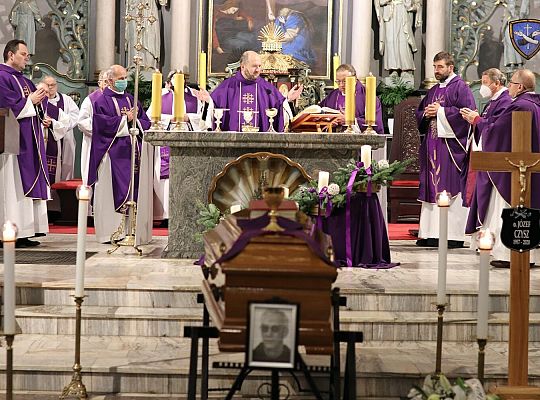 Grafika #16: Pogrzeb o. Józefa Czysza OFMConv