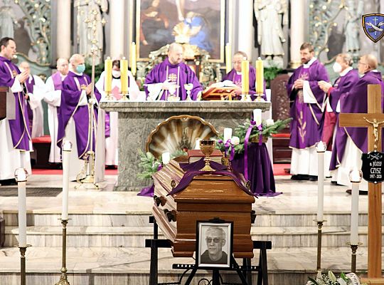 Grafika #18: Pogrzeb o. Józefa Czysza OFMConv