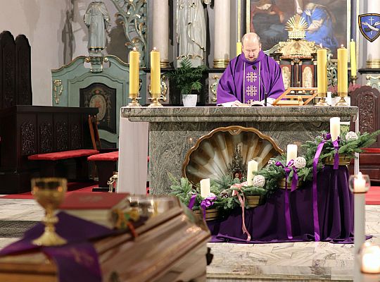 Grafika #25: Pogrzeb o. Józefa Czysza OFMConv