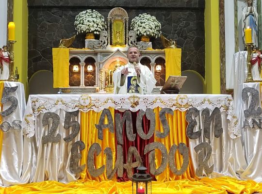 Grafika #0: Jubileusz 25-lecia misji w Ekwadorze