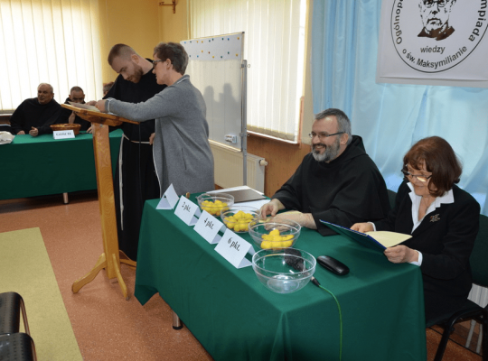 Grafika #3: Ogólnopolska Franciszkańska Olimpiada Wiedzy o św. Maksymilianie