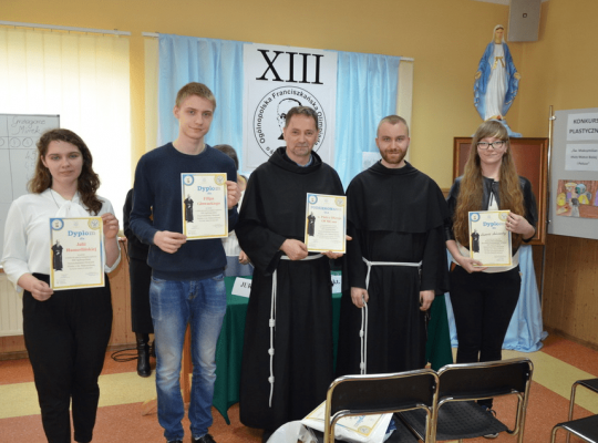 Grafika #6: Ogólnopolska Franciszkańska Olimpiada Wiedzy o św. Maksymilianie