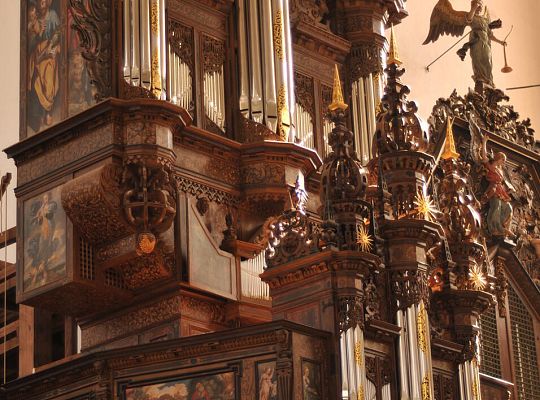 Grafika #0: Organy w kościele św. Trójcy Gdańsku