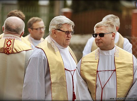 Grafika #6: Ostróda: dziękczynienie za beatyfikację męczenników franciszkańskich