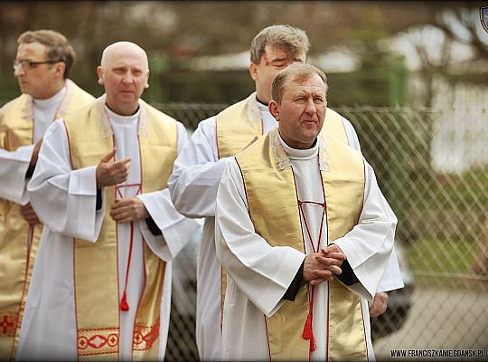 Grafika #12: Ostróda: dziękczynienie za beatyfikację męczenników franciszkańskich