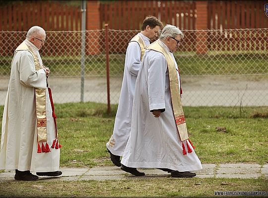 Grafika #17: Ostróda: dziękczynienie za beatyfikację męczenników franciszkańskich
