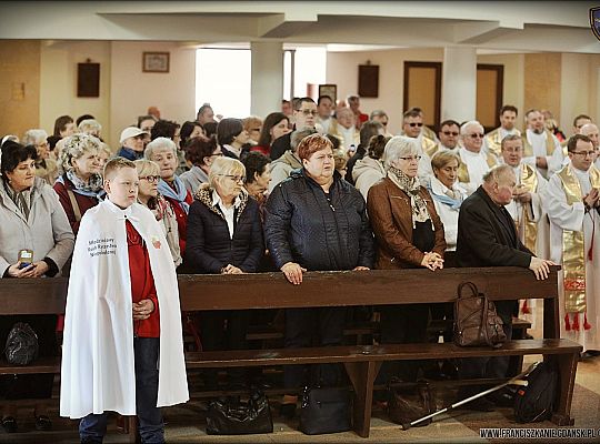 Grafika #25: Ostróda: dziękczynienie za beatyfikację męczenników franciszkańskich