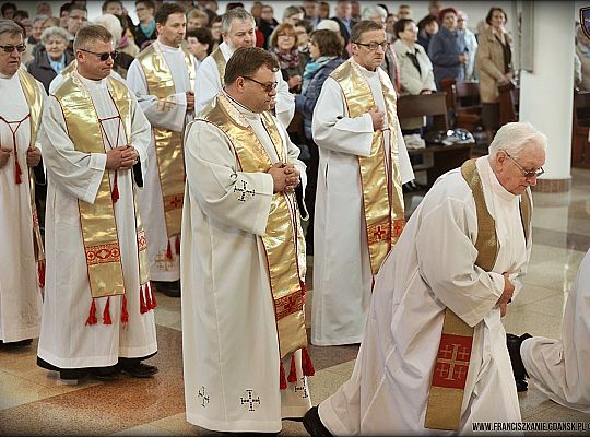 Grafika #28: Ostróda: dziękczynienie za beatyfikację męczenników franciszkańskich