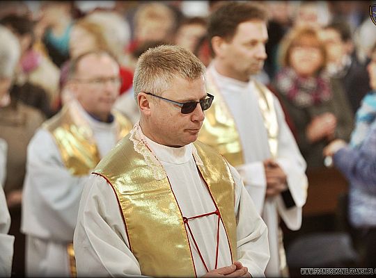 Grafika #29: Ostróda: dziękczynienie za beatyfikację męczenników franciszkańskich