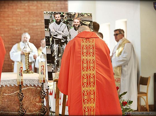 Grafika #34: Ostróda: dziękczynienie za beatyfikację męczenników franciszkańskich