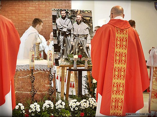 Grafika #35: Ostróda: dziękczynienie za beatyfikację męczenników franciszkańskich