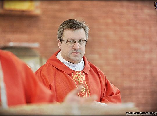 Grafika #39: Ostróda: dziękczynienie za beatyfikację męczenników franciszkańskich