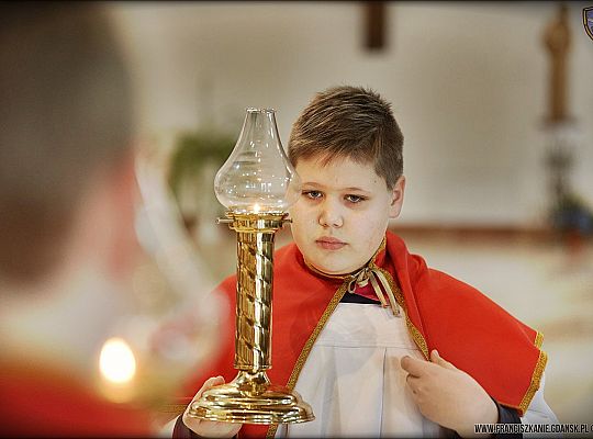 Grafika #54: Ostróda: dziękczynienie za beatyfikację męczenników franciszkańskich