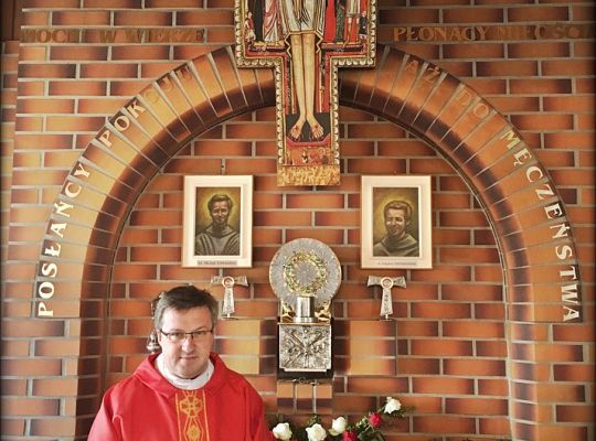 Grafika #68: Ostróda: dziękczynienie za beatyfikację męczenników franciszkańskich