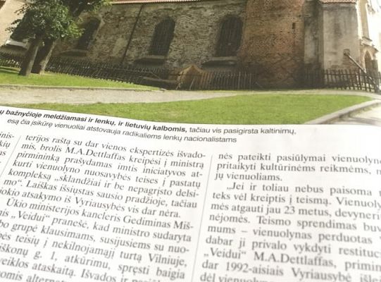 Grafika #3: Walka o klasztor w Wilnie