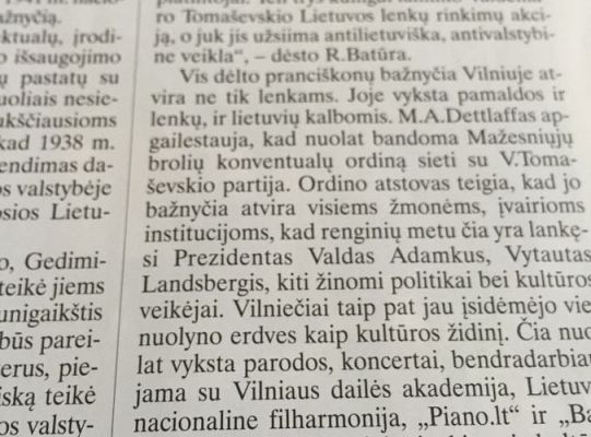 Grafika #4: Walka o klasztor w Wilnie