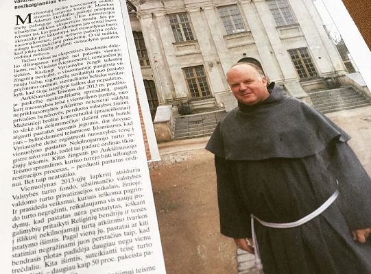 Grafika #6: Walka o klasztor w Wilnie