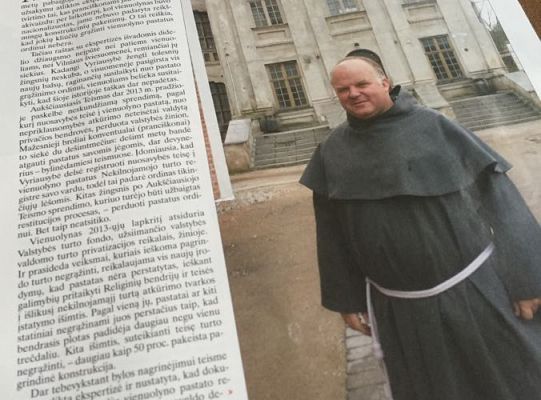 Grafika #2: Walka o klasztor w Wilnie