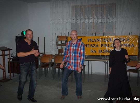 Grafika #45: Spotkanie popielgrzymkowe grupy Franciszek