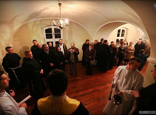 Grafika #6: Gniezno: poświęcenie biblioteki prowincjalnej