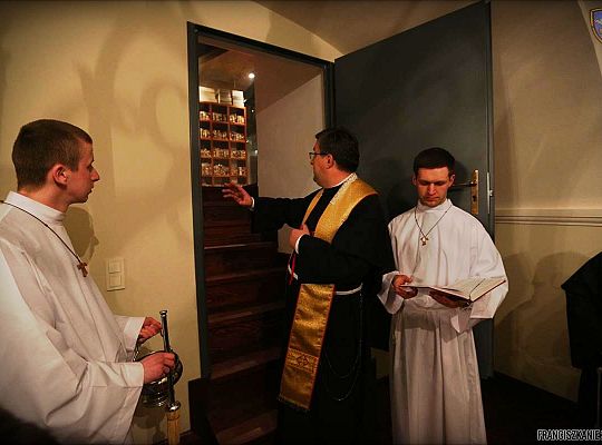 Grafika #9: Gniezno: poświęcenie biblioteki prowincjalnej