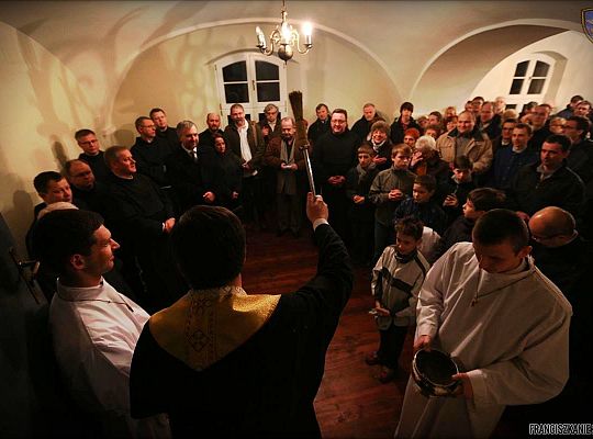 Grafika #10: Gniezno: poświęcenie biblioteki prowincjalnej