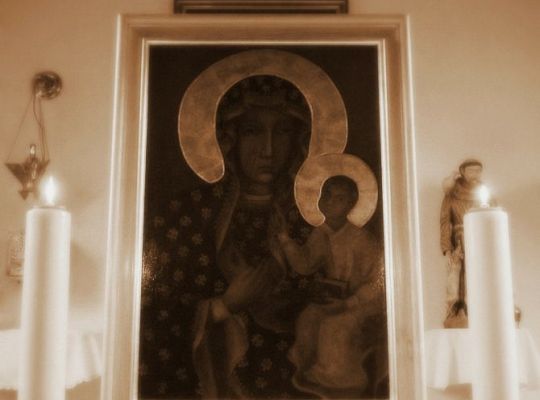 Grafika #2: Lębork: Jasnogórska ikona w klasztorze
