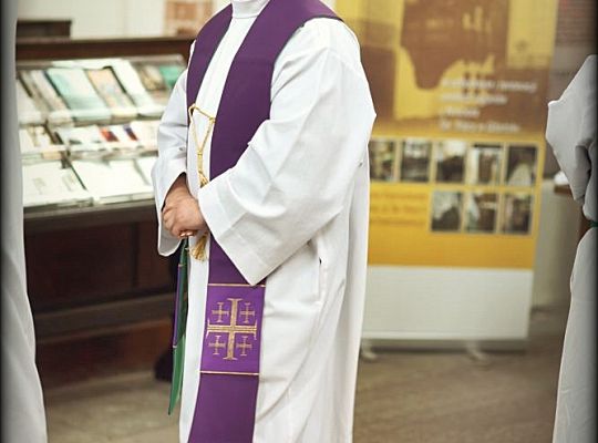 Grafika #4: Pogrzeb o. Bogusława Kucy