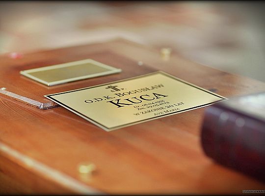 Grafika #11: Pogrzeb o. Bogusława Kucy