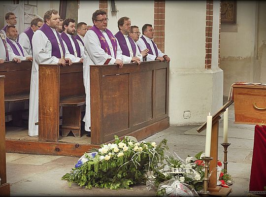 Grafika #20: Pogrzeb o. Bogusława Kucy