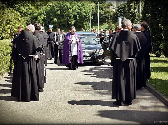 Grafika #36: Pogrzeb o. Bogusława Kucy