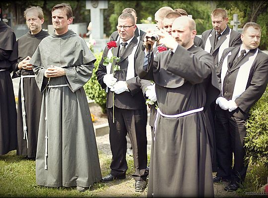 Grafika #41: Pogrzeb o. Bogusława Kucy