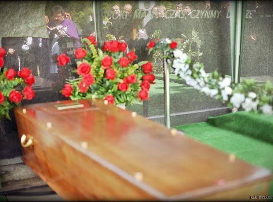 Grafika #44: Pogrzeb o. Bogusława Kucy