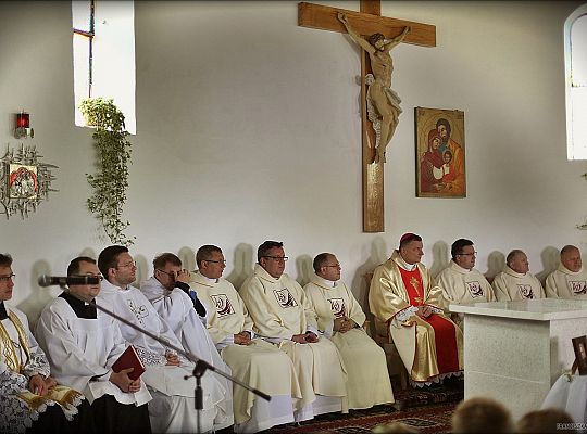 Grafika #4: Domasławice: poświęcenie kościoła