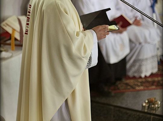 Grafika #6: Domasławice: poświęcenie kościoła