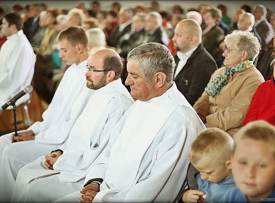 Grafika #15: Domasławice: poświęcenie kościoła