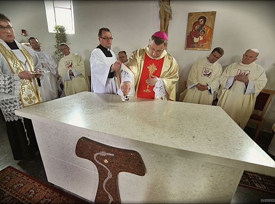 Grafika #27: Domasławice: poświęcenie kościoła