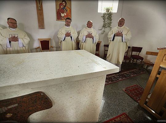 Grafika #30: Domasławice: poświęcenie kościoła