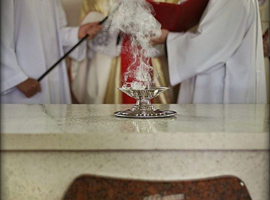 Grafika #32: Domasławice: poświęcenie kościoła