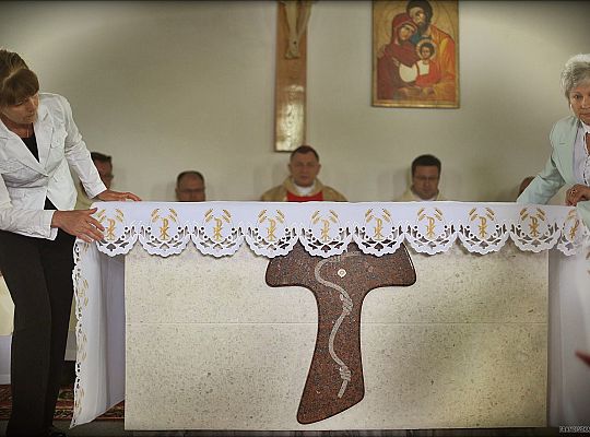 Grafika #39: Domasławice: poświęcenie kościoła