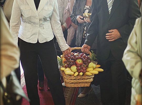 Grafika #46: Domasławice: poświęcenie kościoła