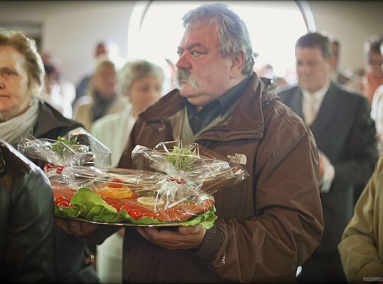 Grafika #47: Domasławice: poświęcenie kościoła