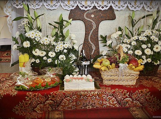 Grafika #51: Domasławice: poświęcenie kościoła