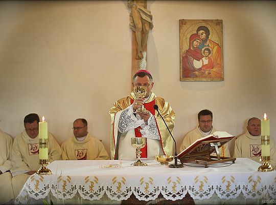 Grafika #52: Domasławice: poświęcenie kościoła