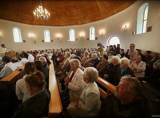 Grafika #53: Domasławice: poświęcenie kościoła