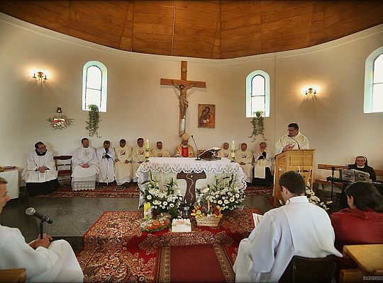 Grafika #54: Domasławice: poświęcenie kościoła