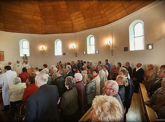 Grafika #56: Domasławice: poświęcenie kościoła